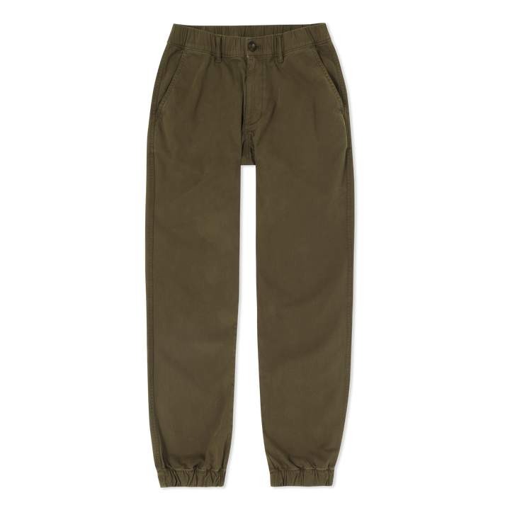 Stretch Jogger Bark front flat