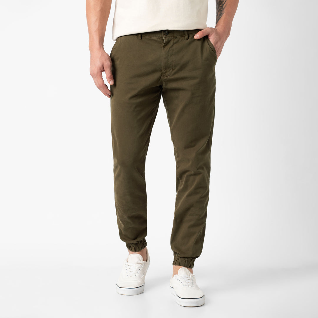 Stretch Jogger Bark front on model
