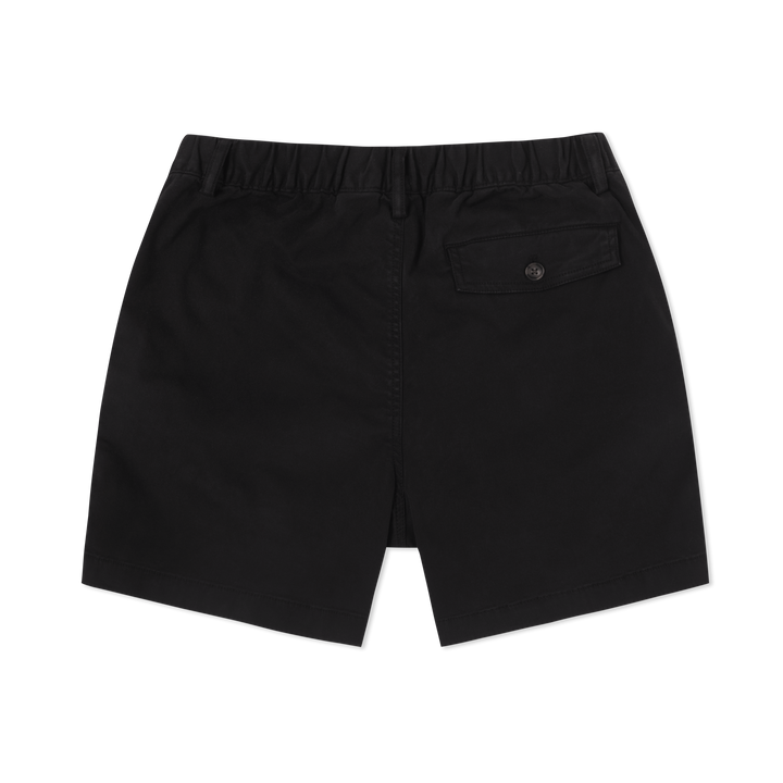 Stretch Short Black Out 5.5" back flat