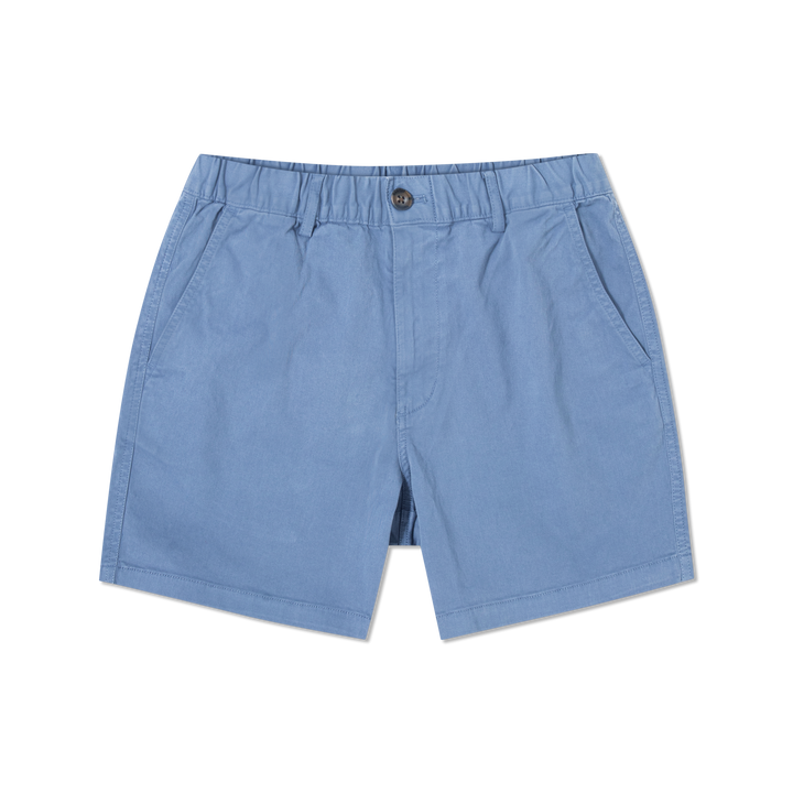Stretch Short 5 Blue Jay front flat