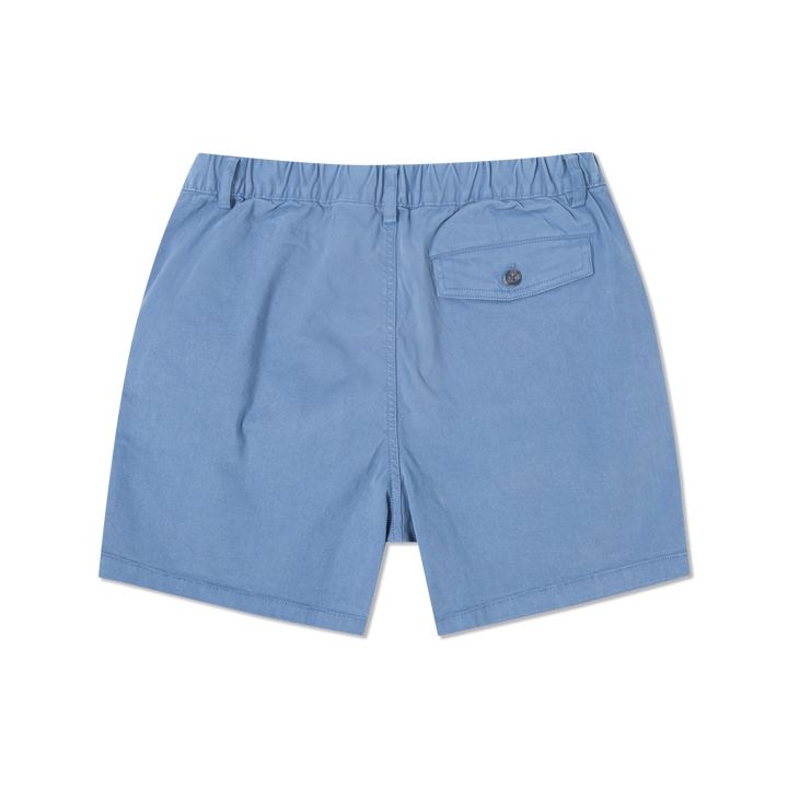 Stretch Short 5 Blue Jay back flat