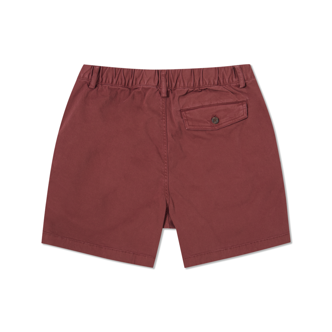 Stretch Short 5 Brick back flat