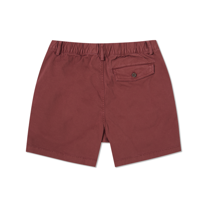 Stretch Short 5 Brick back flat