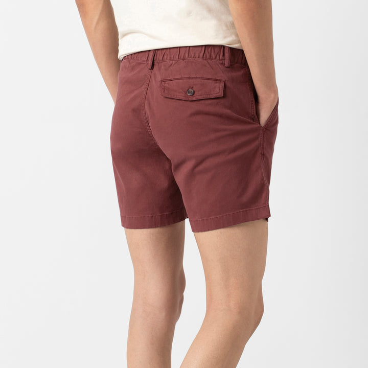Stretch Short 5.5" Brick back on model