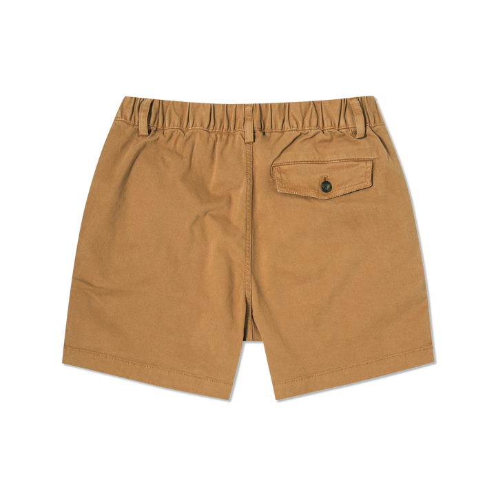 Stretch Short 5 Camel back flat