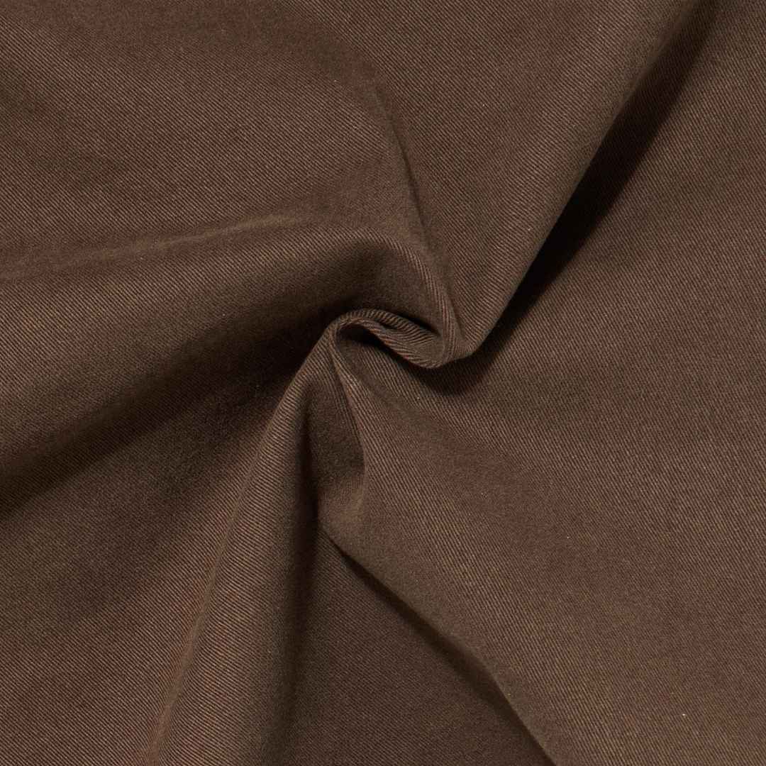 Stretch Short 5 Cocoa fabric detail