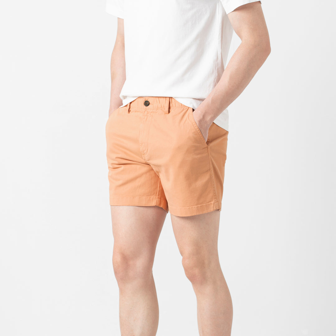 Stretch Short 5 Light Clay side on model