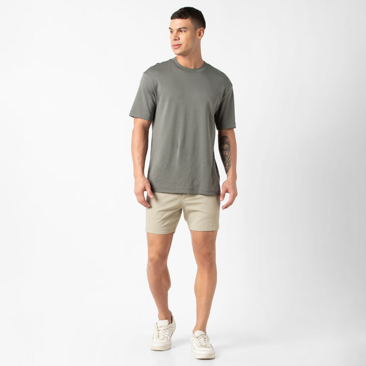 Stretch Short Stone 5.5" full  body on model