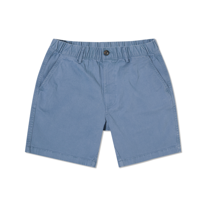 Stretch Short 7 Blue Jay front flat