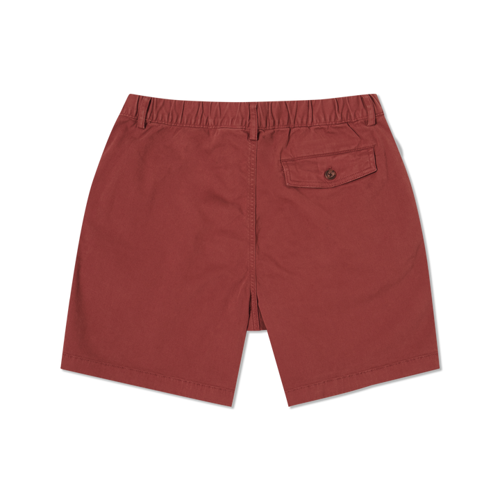 Stretch Short 7 Brick back flat