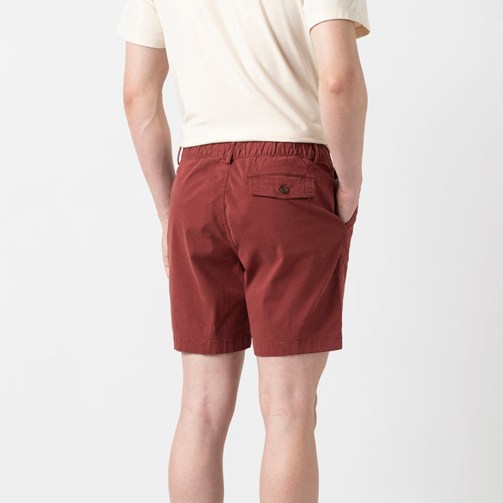Stretch Short 7 Brick back on model