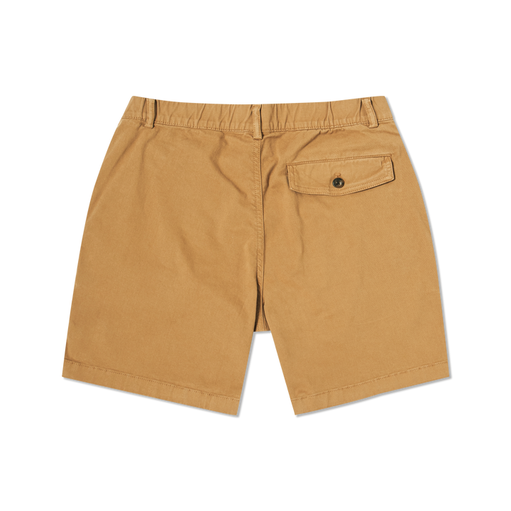 Stretch Short 7 Camel back flat