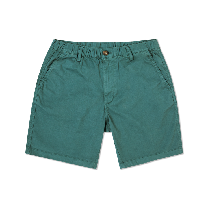 Stretch Short 7 Dark Teal front flat