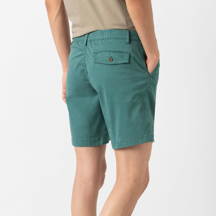 Stretch Short 7" Dark Teal back on model