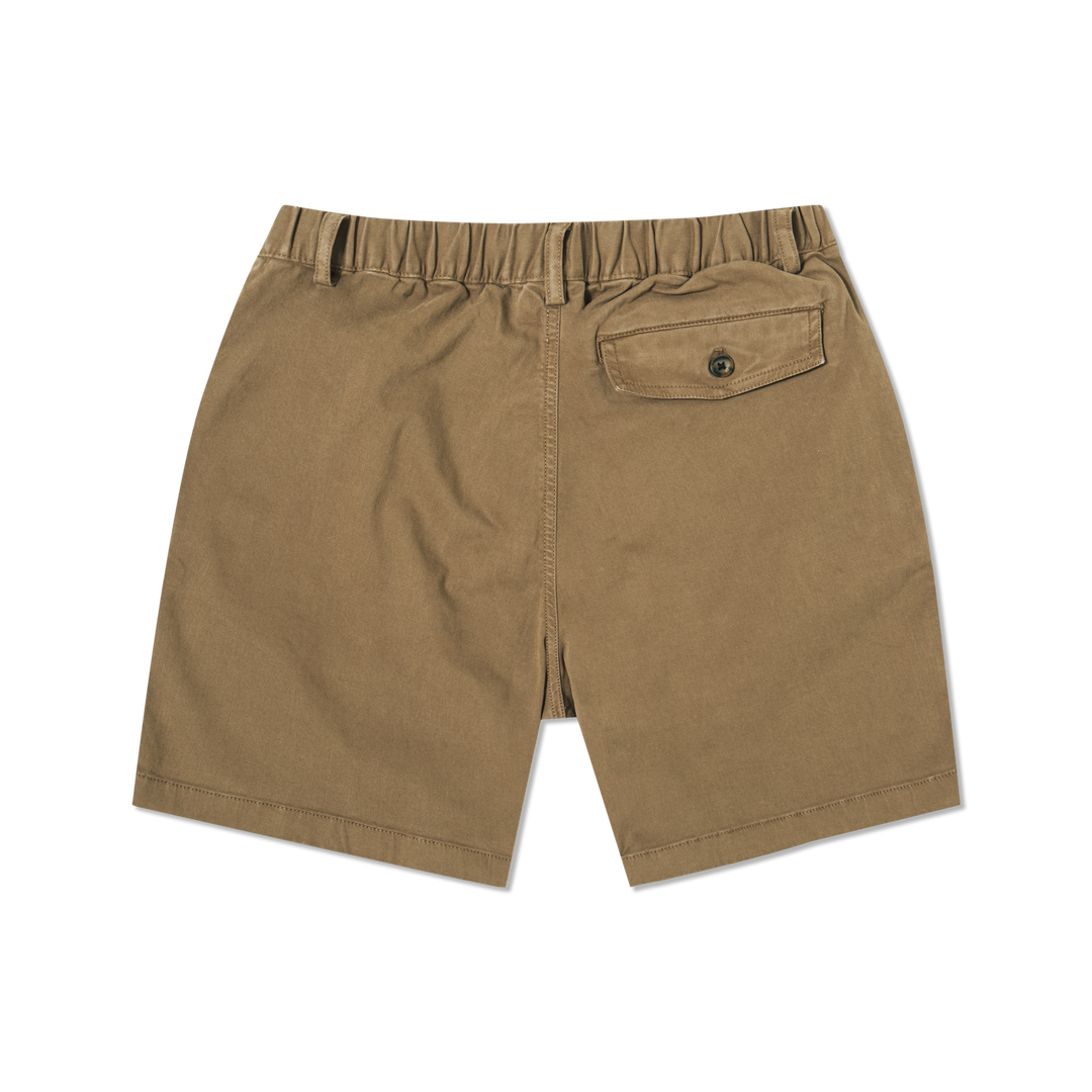 Stretch Short 7 Desert back flat
