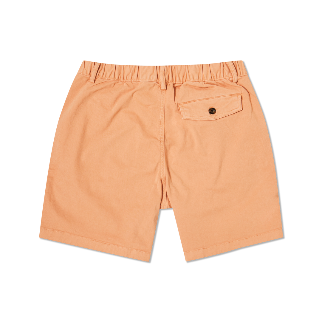 Stretch Short 7 Light Clay back flat