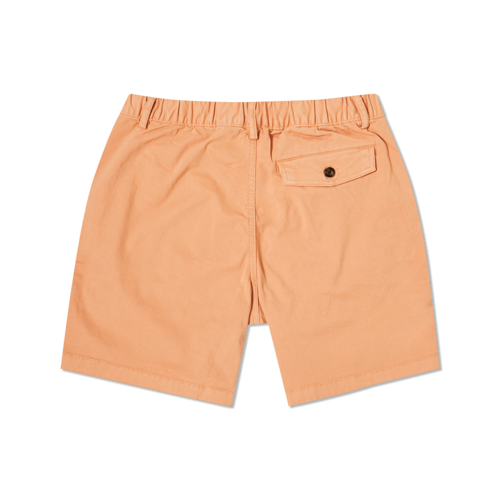 Stretch Short 7 Light Clay back flat