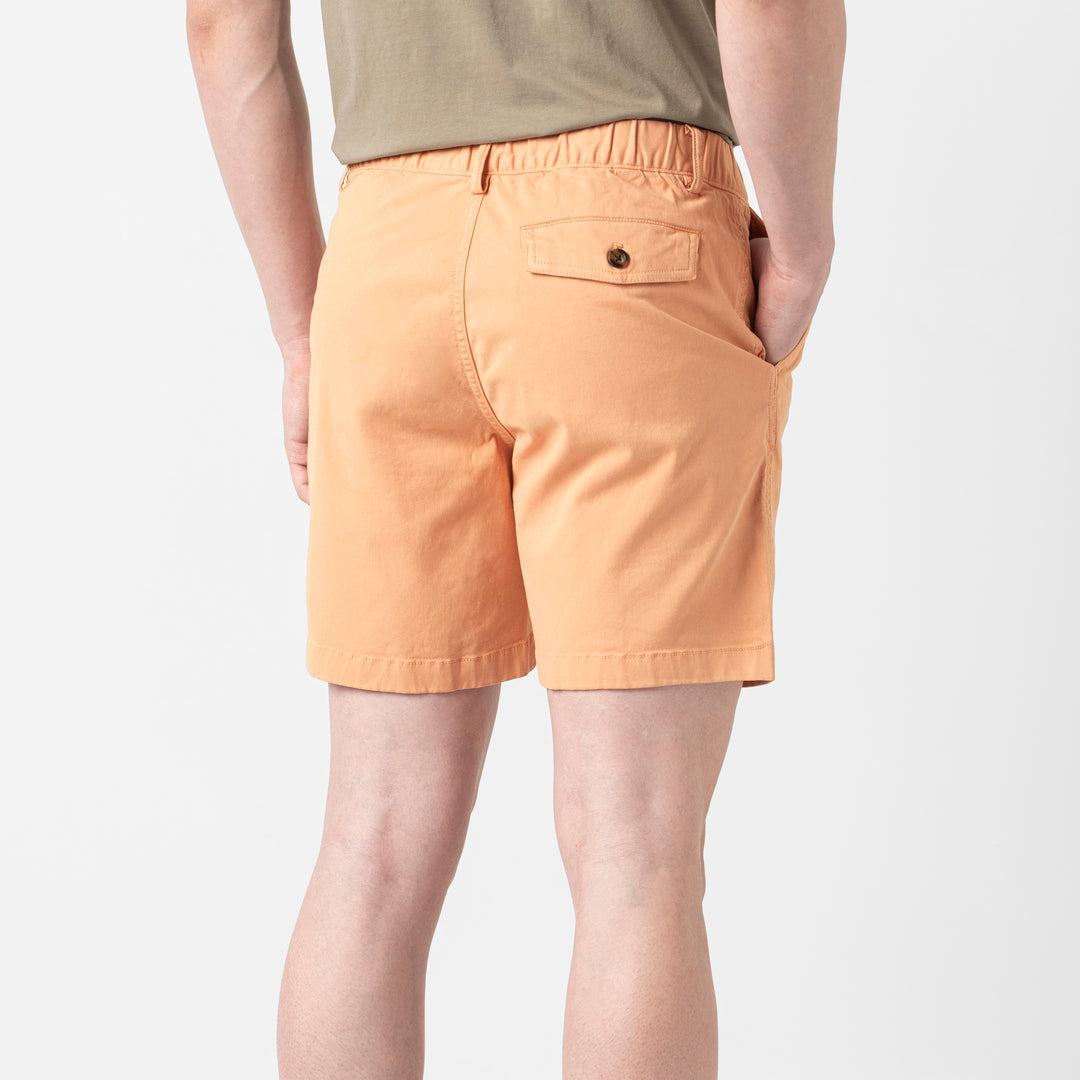Stretch Short 7" Light Clay back on model