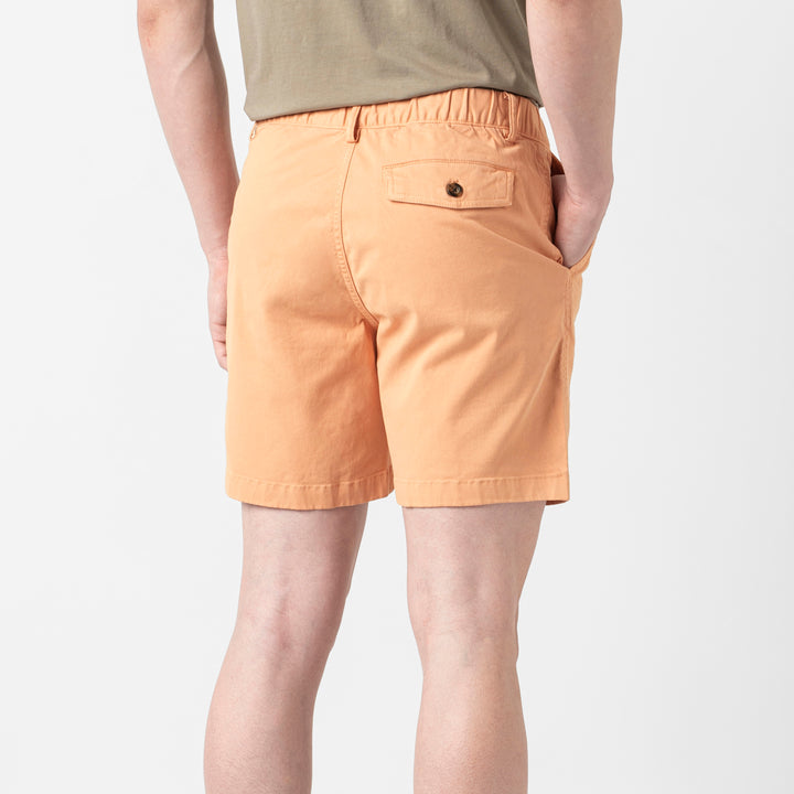 Stretch Short 7" Light Clay back on model