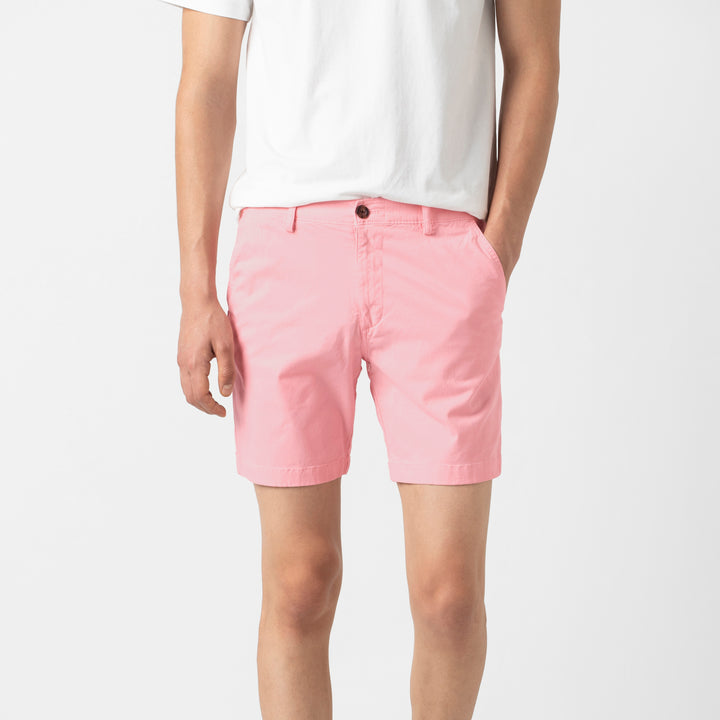 Stretch Short 7 Pink front on model