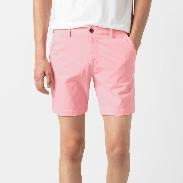 Stretch Short 7" Pink front on model