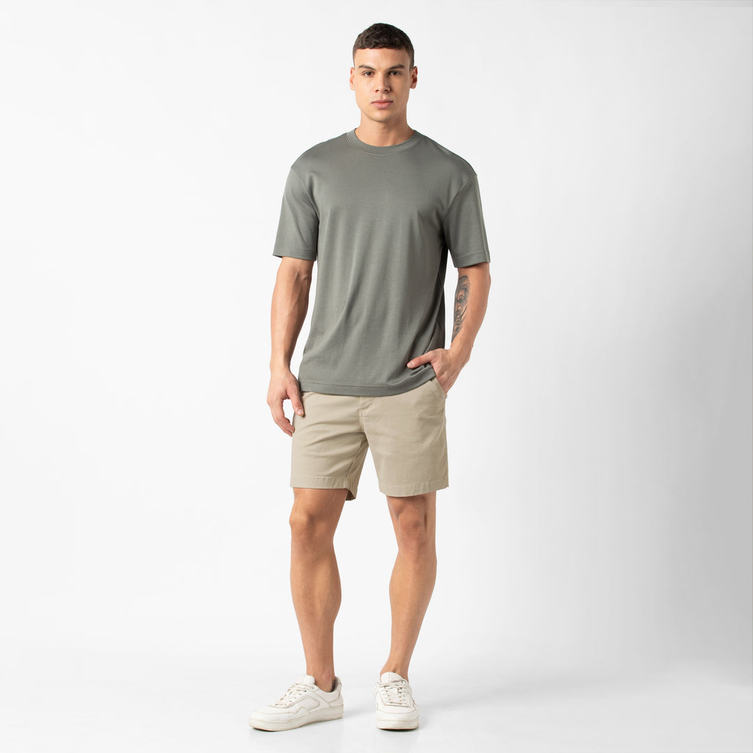 Stretch Short Stone 7" full body on model