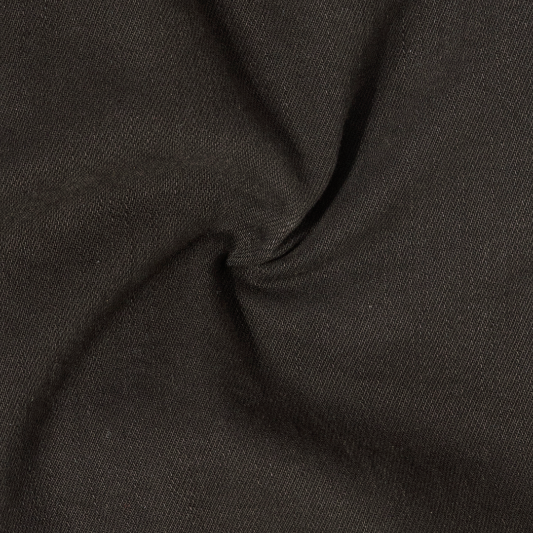 Stretch Travel Jean Charcoal Black fabric detail