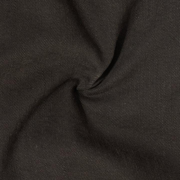 Stretch Travel Jean Charcoal Black fabric detail
