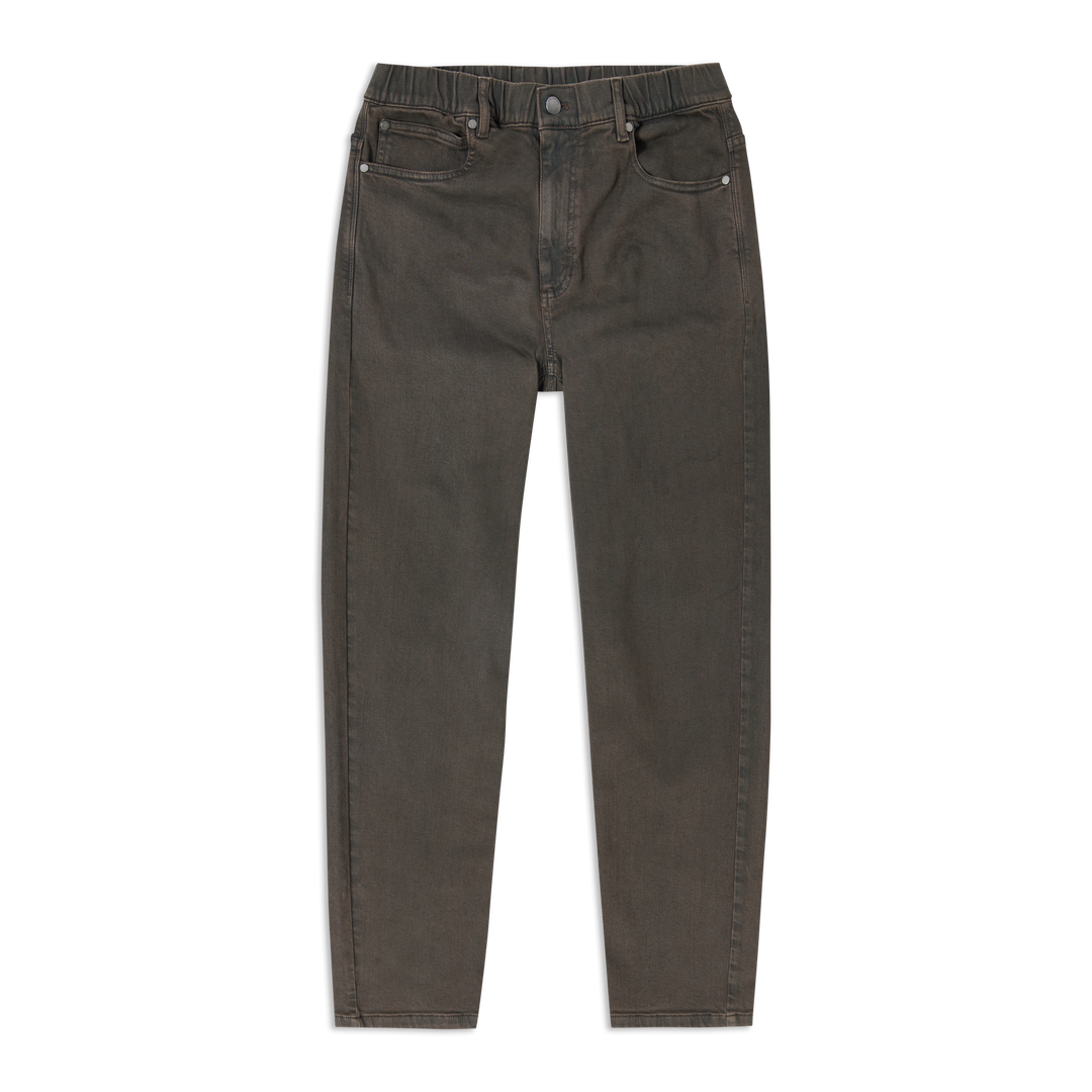 Stretch Travel Jean Coal front flat