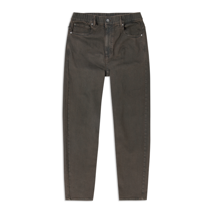 Stretch Travel Jean Coal front flat