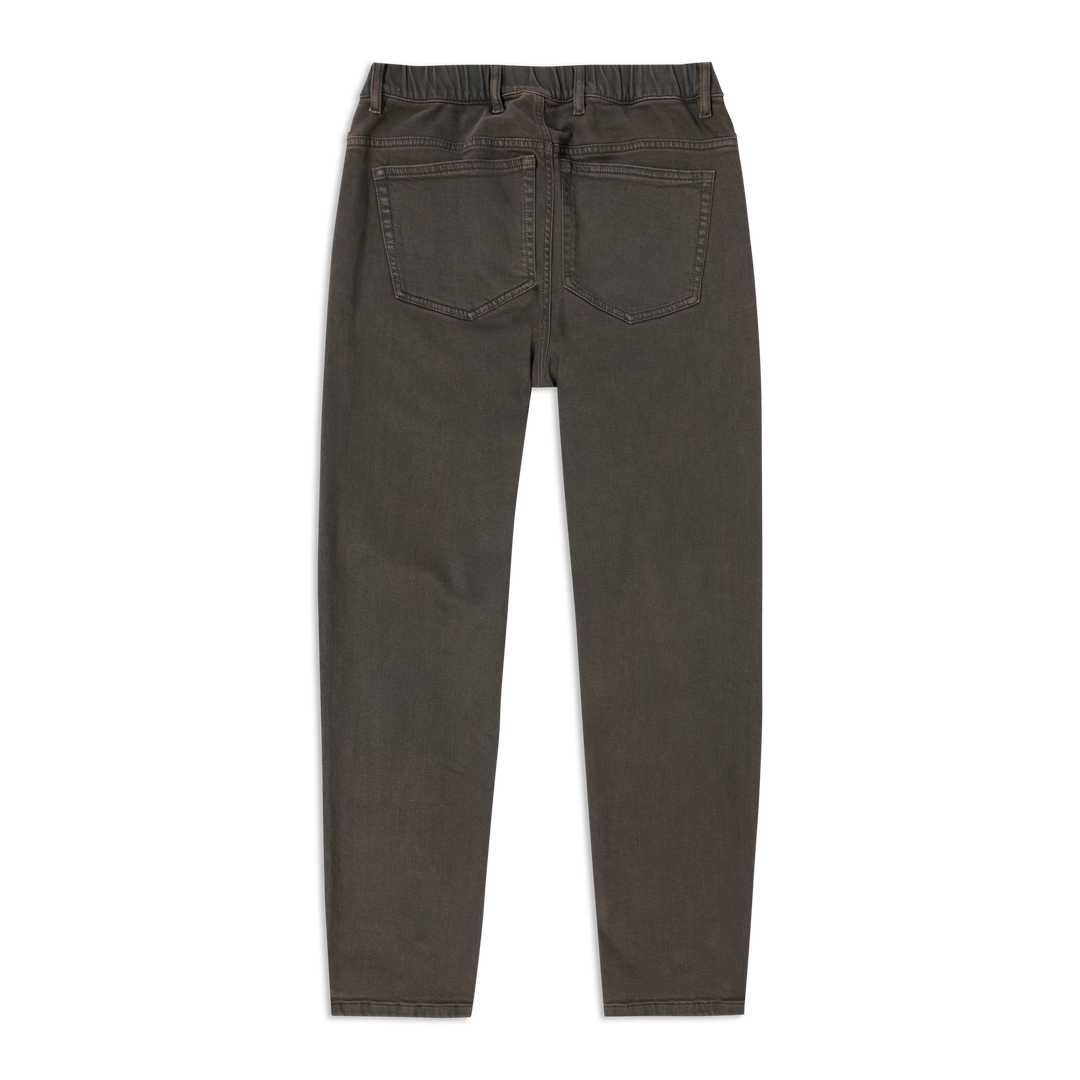 Stretch Travel Jean Coal back flat