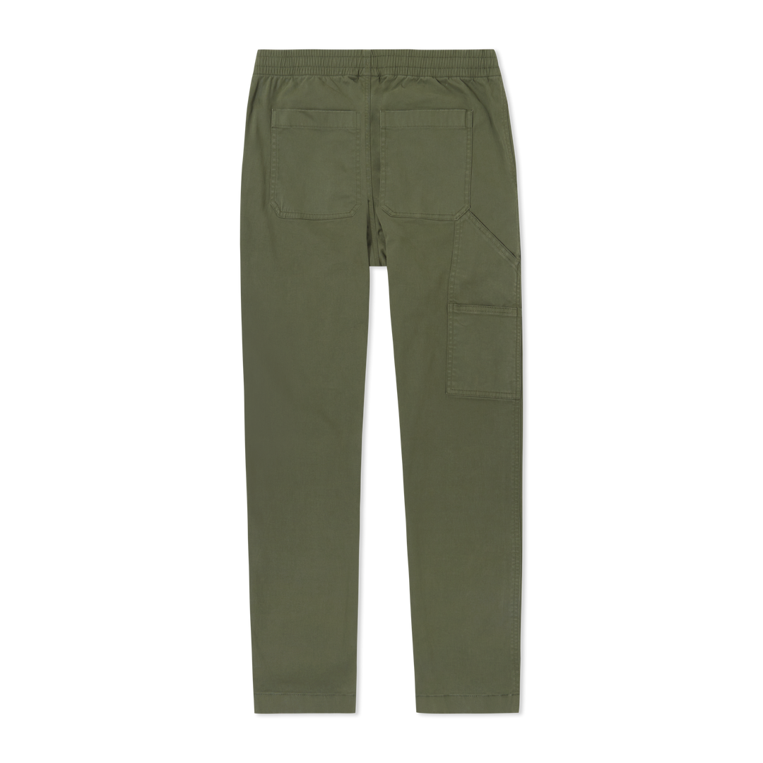 Stretch Utility Pant Fern back flat