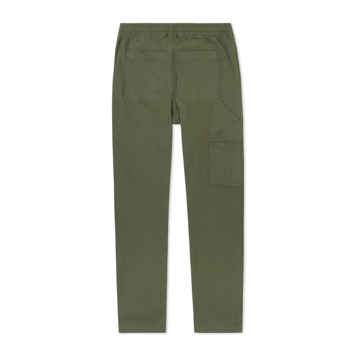 Stretch Utility Pant Fern back flat
