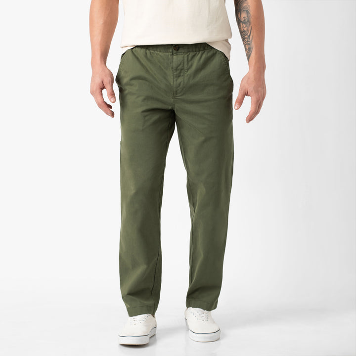 Stretch Utility Pant Fern front on model