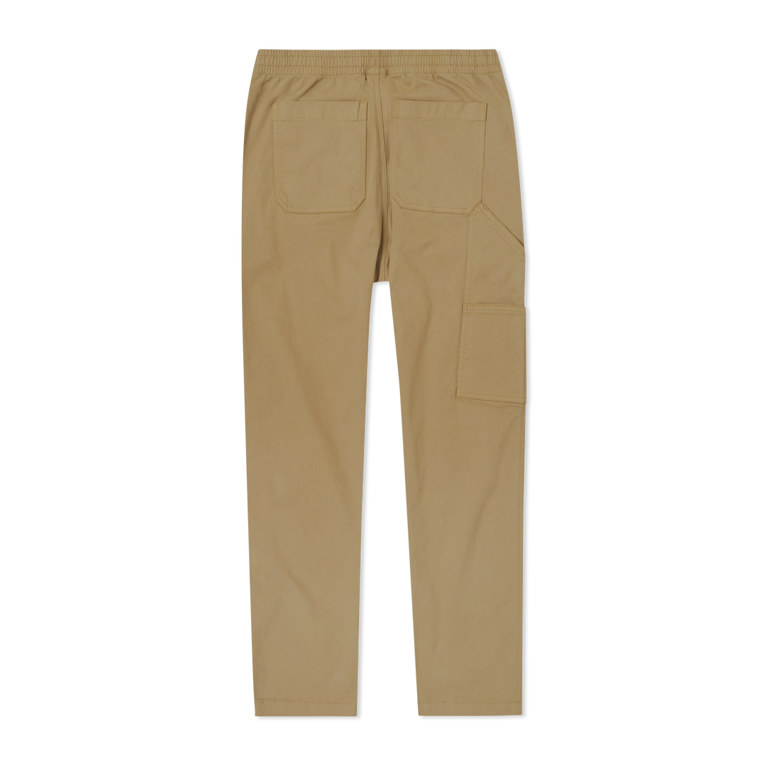 Stretch Utility Pant Natural back flat
