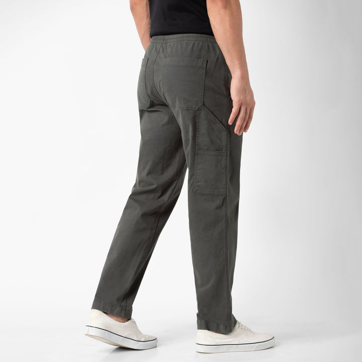 Stretch Utility Pant Shadow back on model