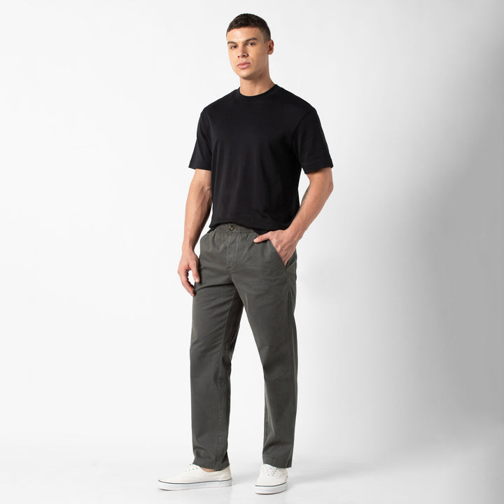 Stretch Utility Pant Shadow full body on model