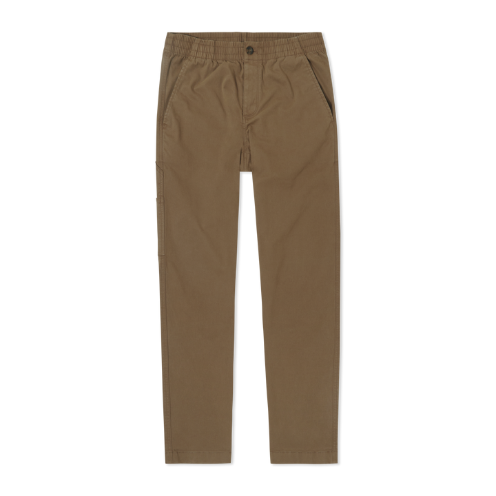 Stretch Utility Pant Walnut front flat