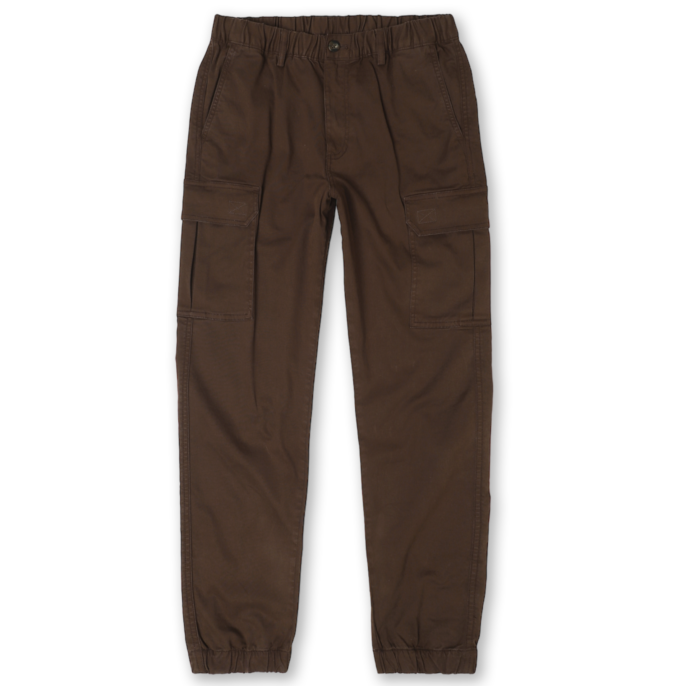 Stretch Cargo Jogger Cocoa front