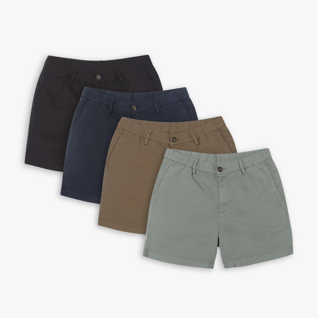 Stretch Chino Shorts 4 Pack Bearbottom Bearbottom Clothing