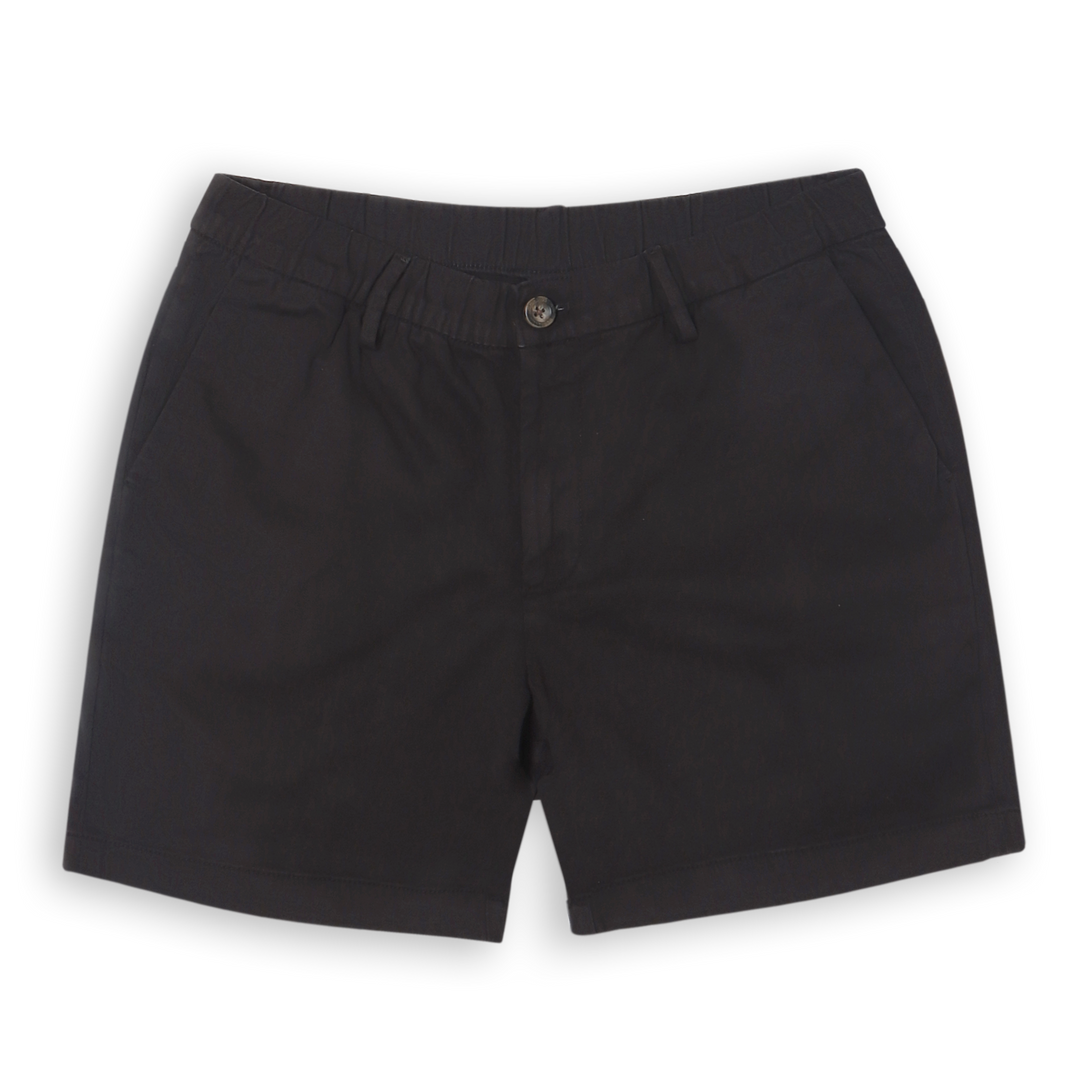 Stretch Chino Short Black