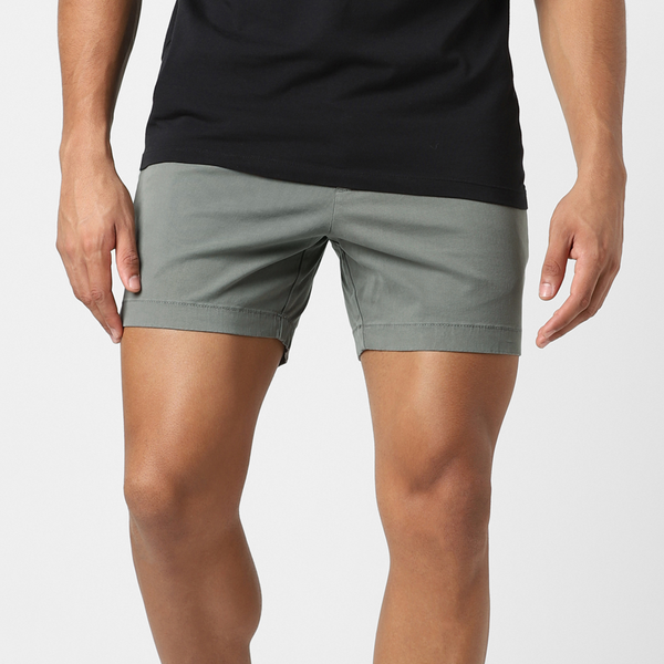 Stretch Chino Short 5 front on model