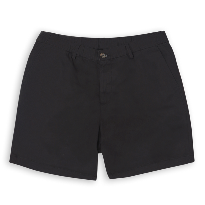 Stretch Chino Short 7" Black