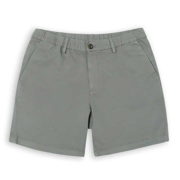 Stretch Chino Short 7 Grey front