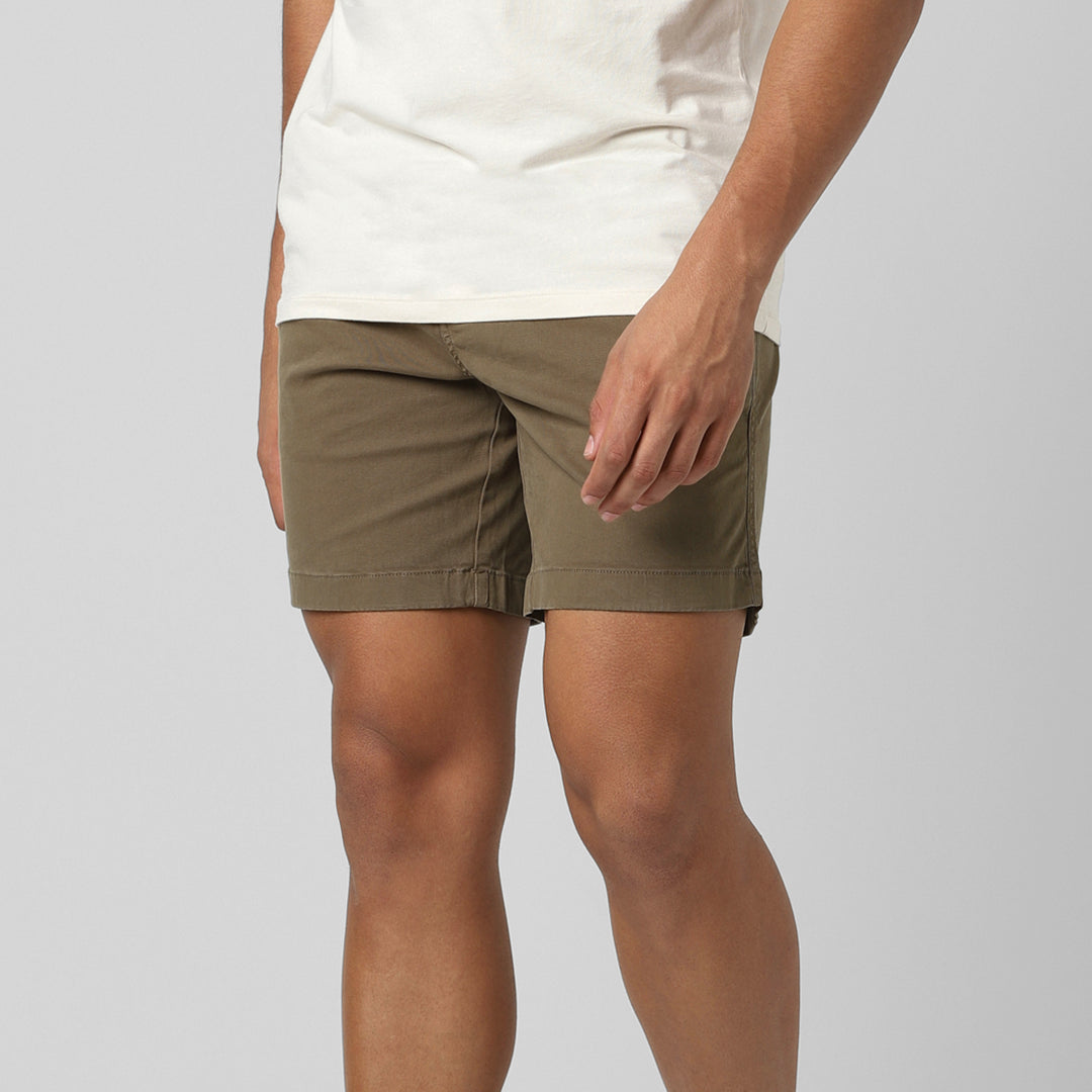 Stretch Short Desert 7" side on model