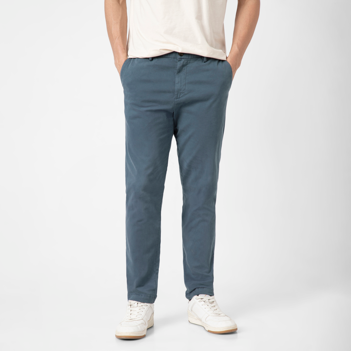 Stretch Chino Pant Flint front on model