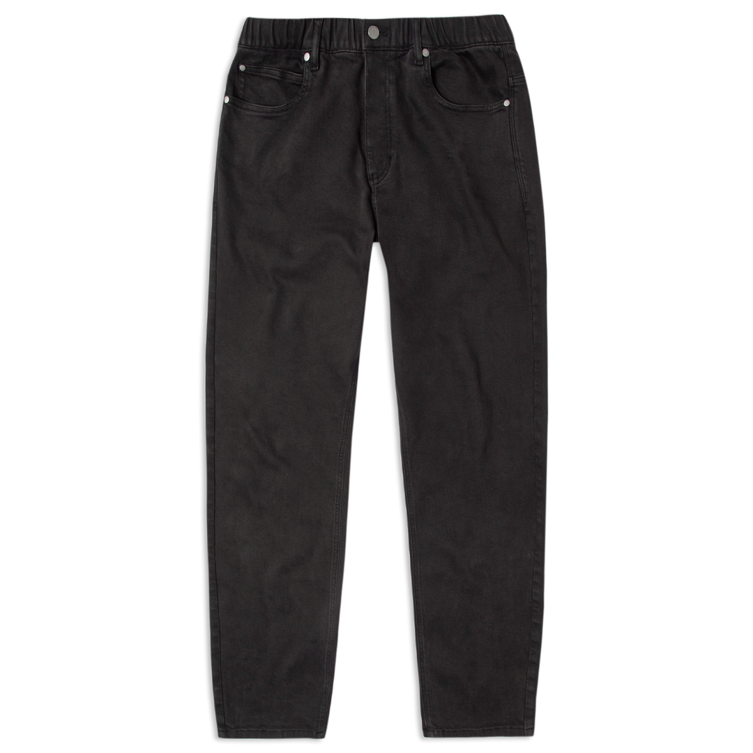 Stretch Travel Jean Charcoal Black front