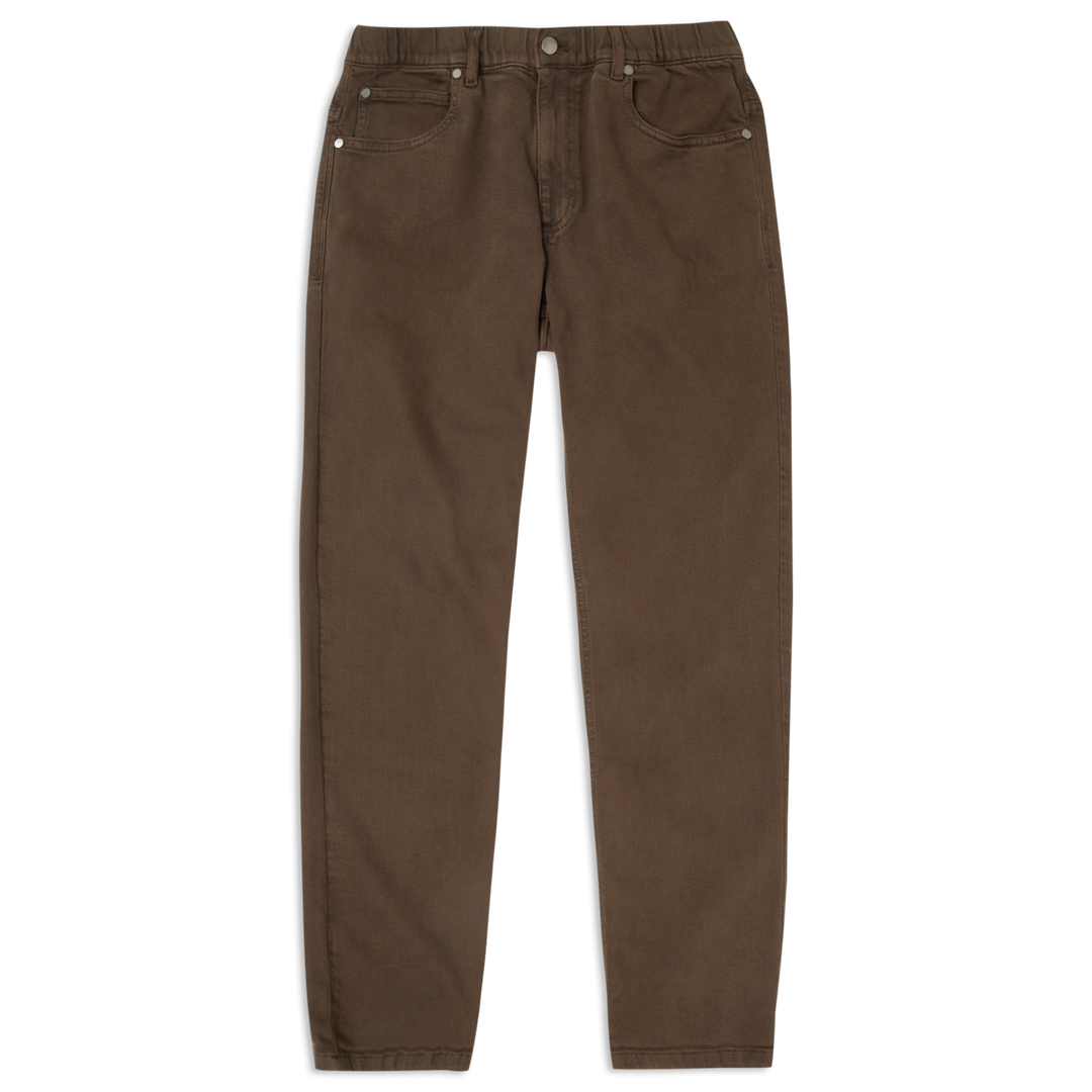 Stretch Travel Jean Cocoa front