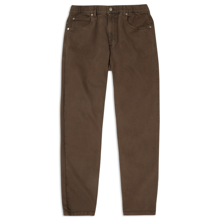 Stretch Travel Jean Cocoa front