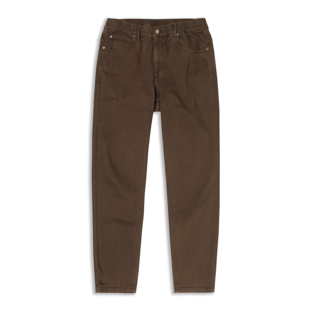 Stretch Travel Jean Cocoa front